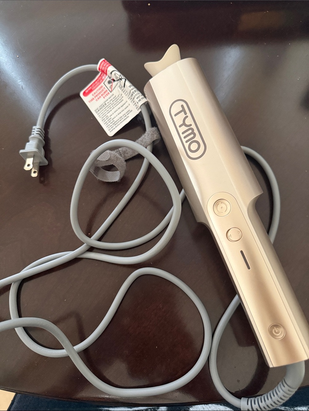 Tymo Gold Automatic Curling Iron for Women - Smooth Salon Curls
